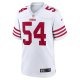 Men's San Francisco 49ers Fred Warner Nike White Player Game Jersey