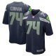 Men's Seattle Seahawks Jake Curhan Nike College Navy Game Jersey