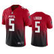 Men's Atlanta Falcons Drake London Red 2022 NFL New Draft Limited Jersey