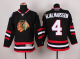 Chicago Blackhawks #4 Niklas Hjalmarsson Black 2014 Stadium Series Stitched NHL Jersey