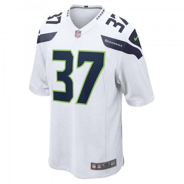 Men's Seattle Seahawks Shaun Alexander Nike White Retired Player Game Jersey