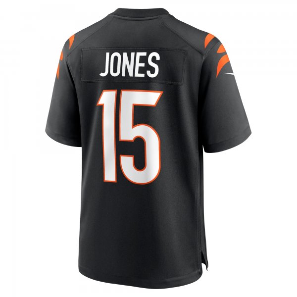 Men's Cincinnati Bengals Charlie Jones Nike  Black Team Game Jersey