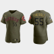 Men's Hoston Astros #55 Ryan Pressly 2021 Salute to Service Digital Camo Green Flex Base MLB Jersey