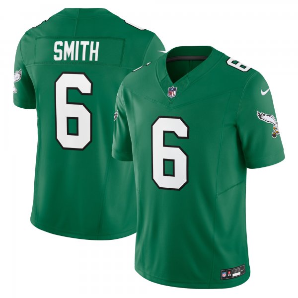 Men's Philadelphia Eagles DeVonta Smith Nike Kelly Green Vapor F.U.S.E. Limited Jersey