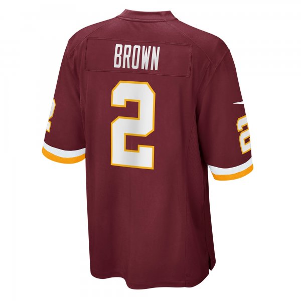 Men's Washington Football Team Dyami Brown Nike Burgundy Game Jersey