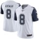 Nike Dallas Cowboys #8 Troy Aikman White Youth Stitched NFL Limited New Color Rush Jersey