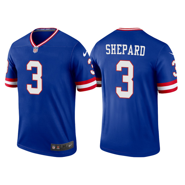 Men's Nike NFL New York Giants Sterling Shepard 2022 Classic Legend Jersey - Royal