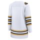 Women's Boston Bruins  Fanatics White 100th Anniversary Premier Breakaway Jersey