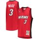 Youth Miami Heat Dwyane Wade Mitchell & Ness Red 2005/06 Hardwood Classics Swingman Jersey