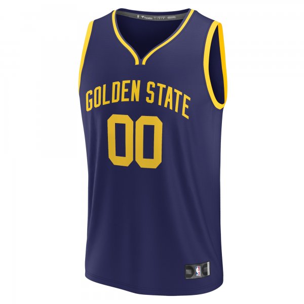 Men's Golden State Warriors  Fanatics Navy Fast Break Replica Custom Jersey - Statement Edition