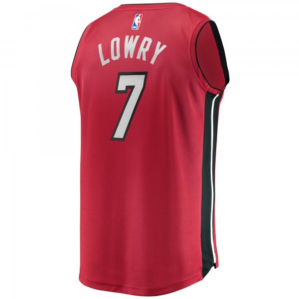 Youth Miami Heat Kyle Lowry Fanatics Red Fast Break Player Jersey - Statement Edition