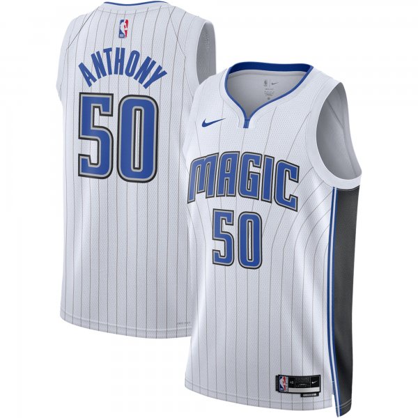 Unisex Orlando Magic Cole Anthony Nike White Swingman Jersey - Association Edition