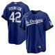 Men's Los Angeles Dodgers Jackie Robinson Nike Royal City Connect Replica Player Jersey