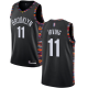 Brooklyn Nets #11 Kyrie Irving Black NBA Swingman City Edition 2018/19 Jersey