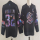 Men's Seattle Kraken #32 Kraken Black Iridescent Holographic Jersey