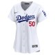 Women's Los Angeles Dodgers Mookie Betts Nike White Home Limited Player Jersey