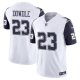 Men's Nike Dallas Cowboys #23 Rico Dowdle White Vapor F.U.S.E. Limited Jersey