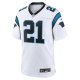 Men's Carolina Panthers Jeremy Chinn Nike White Game Jersey