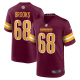 Men's Washington Commanders Curtis Brooks Nike Burgundy  Game Jersey