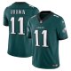 Men's Philadelphia Eagles A.J. Brown Nike Midnight Green Vapor F.U.S.E. Limited Jersey