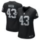 Women's Las Vegas Raiders Kanai Mauga Nike  Black Team Game Jersey