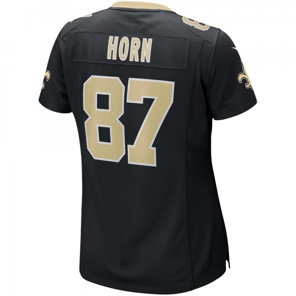 Women's New Orleans Saints Joe Horn Nike Black Game Retired Player Jersey