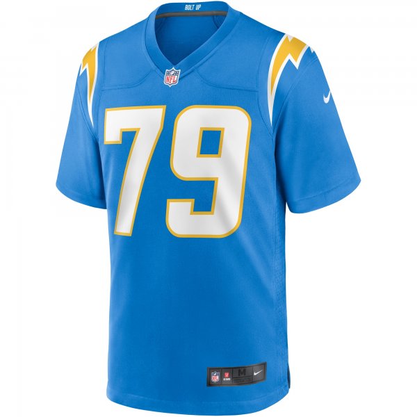 Men's Los Angeles Chargers Trey Pipkins III Nike Powder Blue Game Jersey