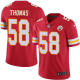 Men's Nike Kansas City Chiefs #58 Derrick Thomas Red Team Color Stitched NFL Vapor Untouchable Limited Jersey