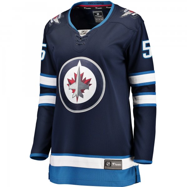 Women's Winnipeg Jets Mark Scheifele Fanatics Navy Breakaway Jersey