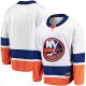 Men's New York Islanders Fanatics White Breakaway Away Jersey