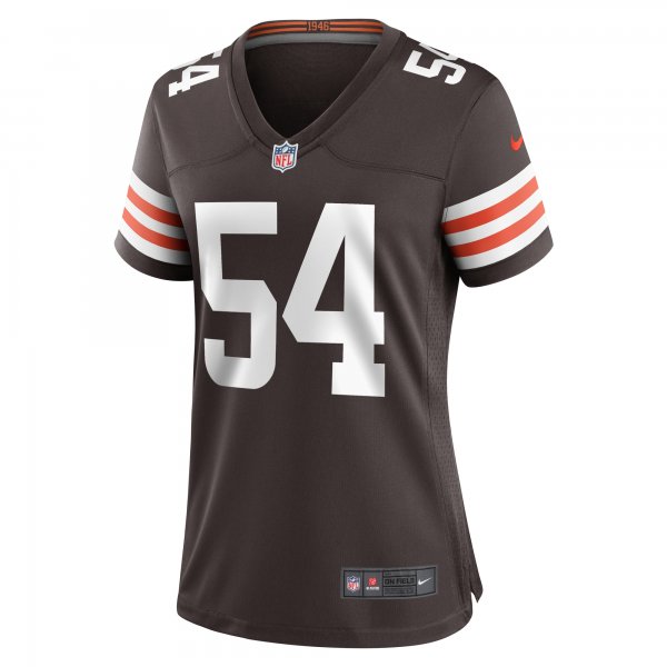 Women's Cleveland Browns Ogbonnia Okoronkwo Nike Brown Game Player Jersey