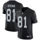 Men's Nike Las Vegas Raiders #81 Tim Brown Black Team Color Stitched NFL Vapor Untouchable Limited Jersey