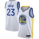 Unisex Golden State Warriors Draymond Green Nike White Swingman Jersey - Association Edition