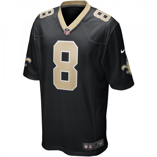 Men's New Orleans Saints Archie Manning Nike Black Game Retired Player Jersey