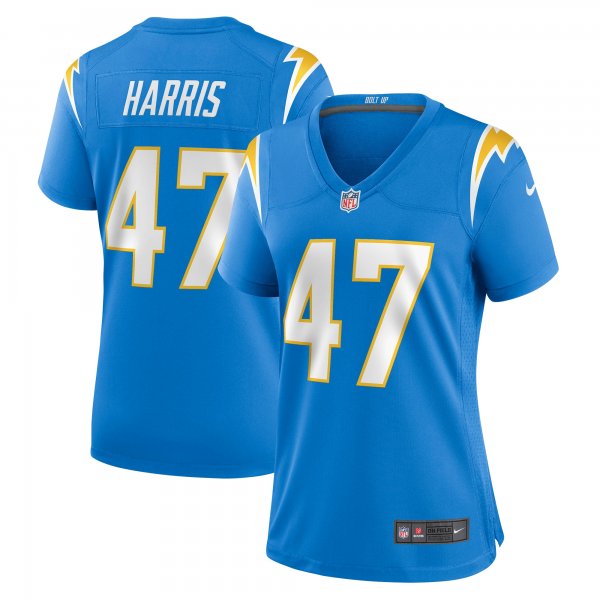 Women's Los Angeles Chargers Josh Harris Nike Powder Blue Game Jersey