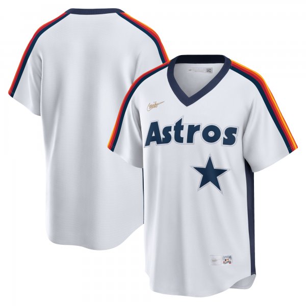 Men's Houston Astros Nike White Home Cooperstown Collection Player Jersey