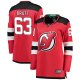 Women's New Jersey Devils Jesper Bratt Fanatics Red Breakaway Player Jersey