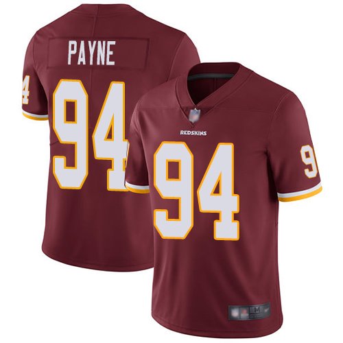 Washington Redskins #94 Da'Ron Payne Burgundy Red Team Color Men's Stitched NFL Vapor Untouchable Limited Jersey