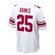 Men's New York Giants Deonte Banks Nike  White  Game Jersey