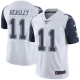 Nike Dallas Cowboys #11 Cole Beasley White Men's Stitched NFL Limited New Color Rush Jersey