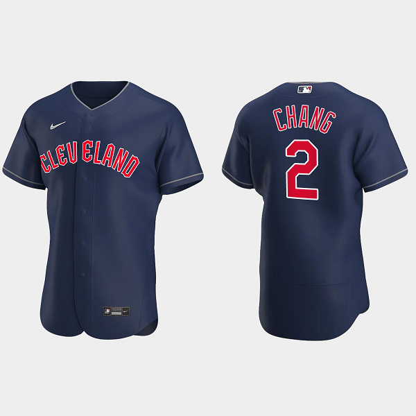 Yu Chang Cleveland Guardians 2022 Alternate Men's Jersey - Navy