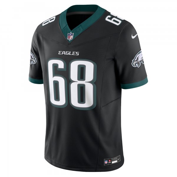 Men's Philadelphia Eagles Jordan Mailata Nike Black Alternate Vapor F.U.S.E. Limited Jersey