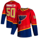 Men's St. Louis Blues #50 Jordan Binnington 2021 Red Reverse Retro Stitched Jersey