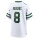 Men's New York Jets Aaron Rodgers Nike Legacy White Player Game Jersey