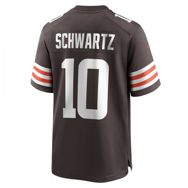 Men's Cleveland Browns Anthony Schwartz Nike Brown Game Jersey