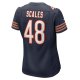 Women's Chicago Bears Patrick Scales Nike Navy Game Jersey