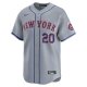 Men's New York Mets Pete Alonso Nike Gray Away Limited Player Jersey