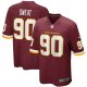 Men's Washington Football Team Montez Sweat Nike Burgundy Game Jersey