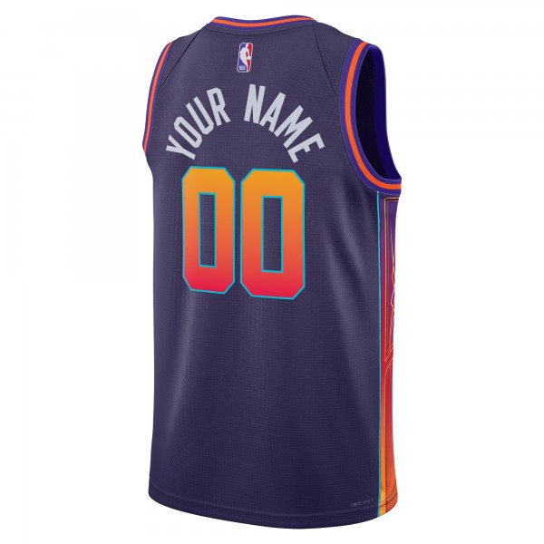 Unisex Phoenix Suns  Nike Purple 2023/24 Custom Swingman Jersey - City Edition