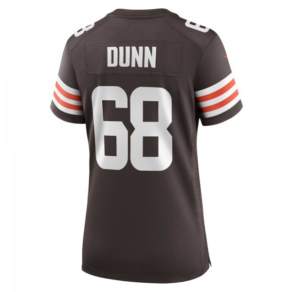 Women's Cleveland Browns Michael Dunn Nike Brown Game Jersey